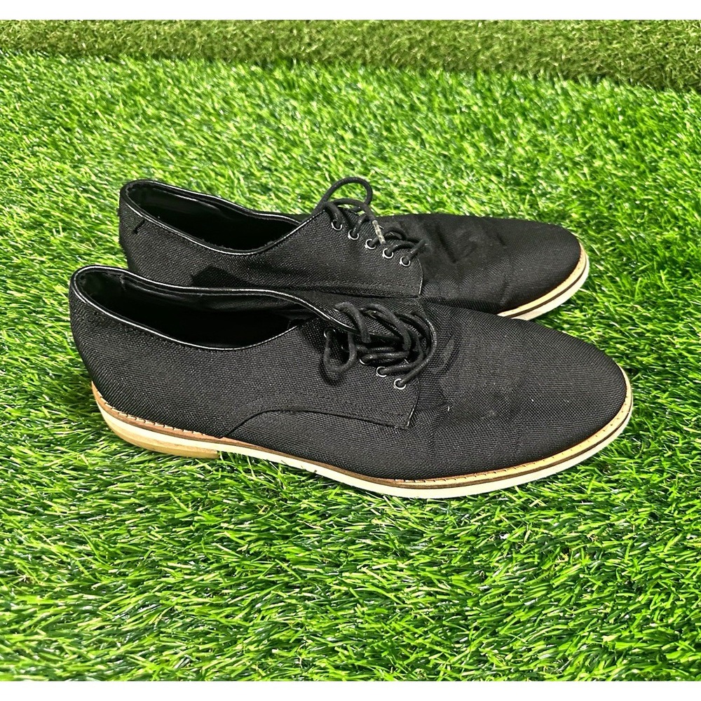 Calvin Klein Ailee Men's Black Lace-Up Oxford Casual Shoes US 10 EU 43